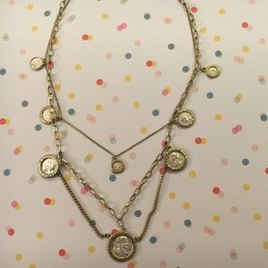 Vintage coin necklace