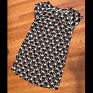 Merona Mod-Print Cap Sleeve Dress -Size Medium Merona Mod-Print Cap Sleeve Dress -Size Medium