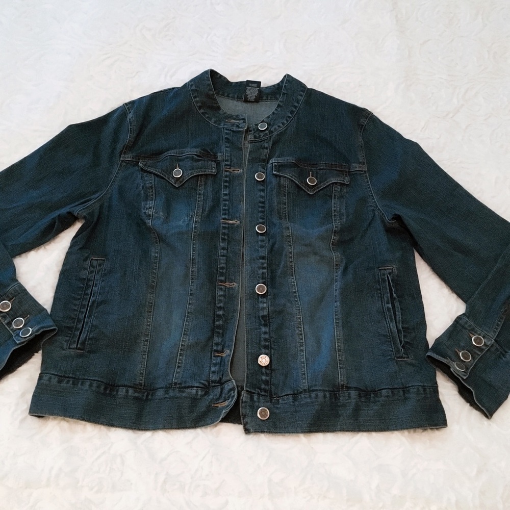 Jean Jacket without collar