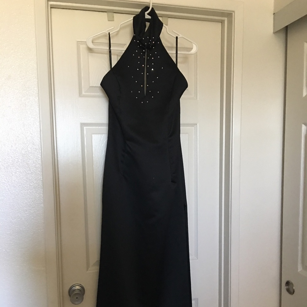Jessica McClintock black formal gown