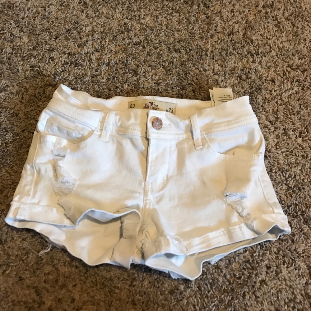 Hollister jean shorts