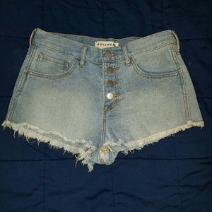 High wasted shorts