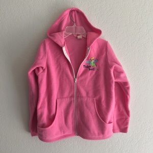 Girl zip up hoodie pink jackets