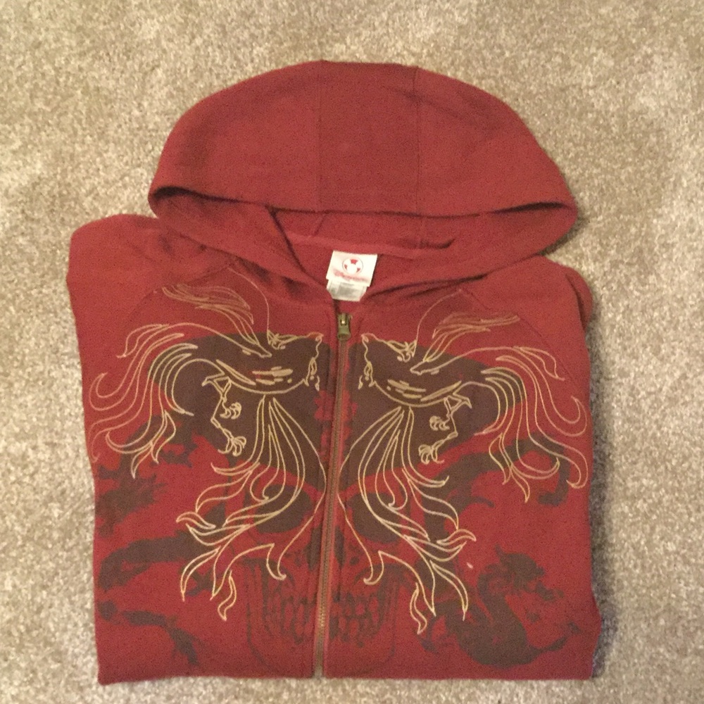 New men's Disney pirates of the Caribbean hoodie