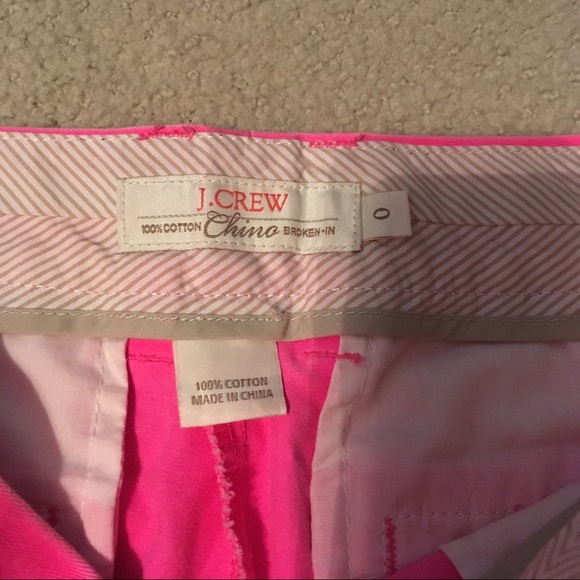 J crew hot pink shorts. - Picture 2 of 2