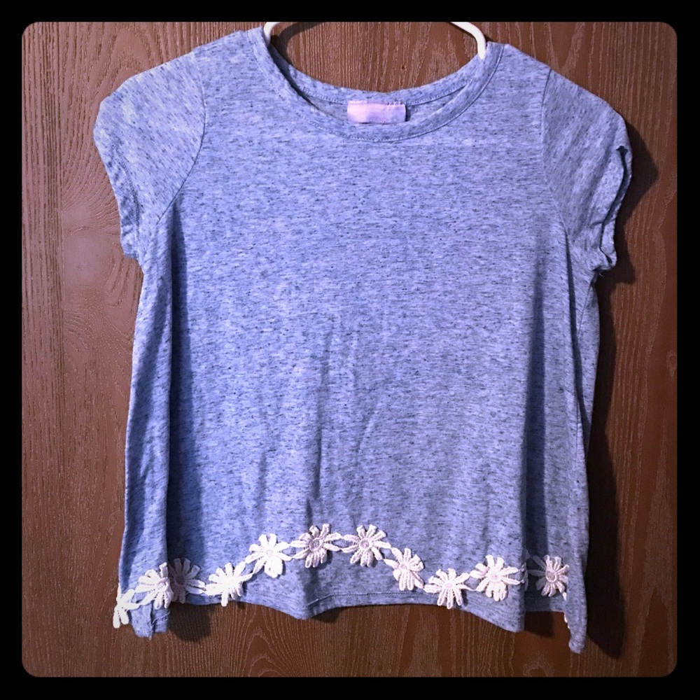 Light Blue Crop Top