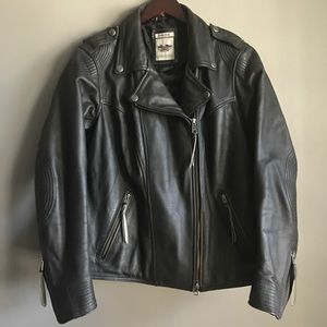 Women’s Leather Harley Davidson Motorcycle Jacket