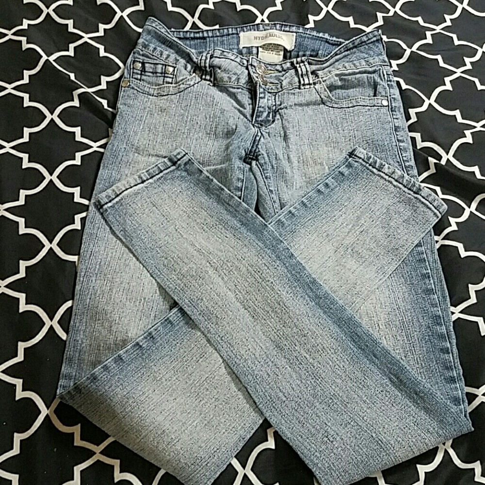 EVERYTHING MUST GO! Hydraulic jeans. Size 3/4