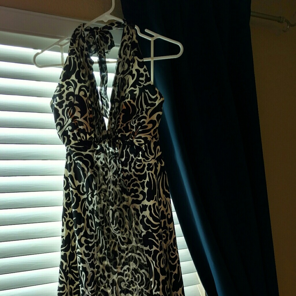 White House Black Market halter dress