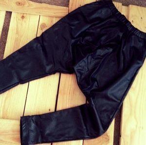 🌵🌵 Black Faux Leather Harem/Jogger🌵🌵