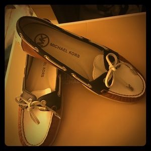 Real leather MK casual shoes authentic