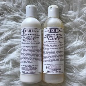 Kiehl's Lavender Lotion and Body Wash Set