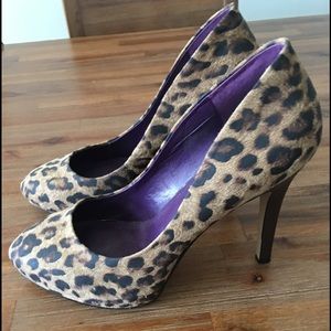 BCBG Paris Animal Print Pumps