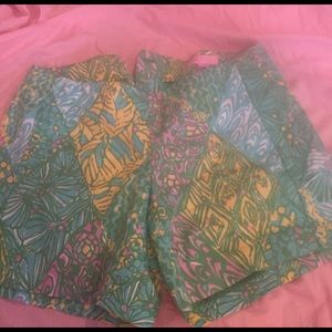 Lily Pulitzer size 000 shorts