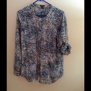 Ann Taylor sheer blouse