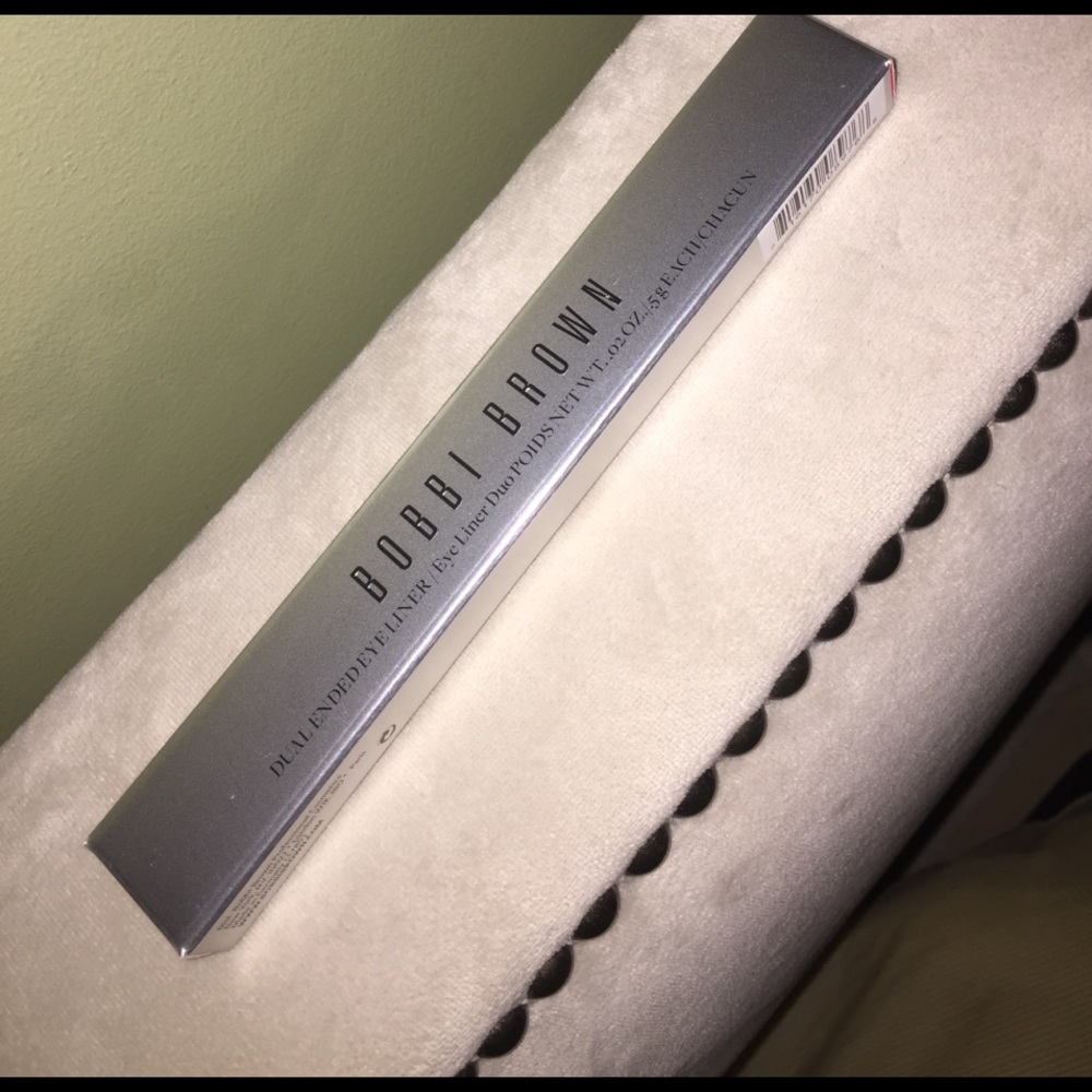 Dual ended eyeliner chocolate/bronze