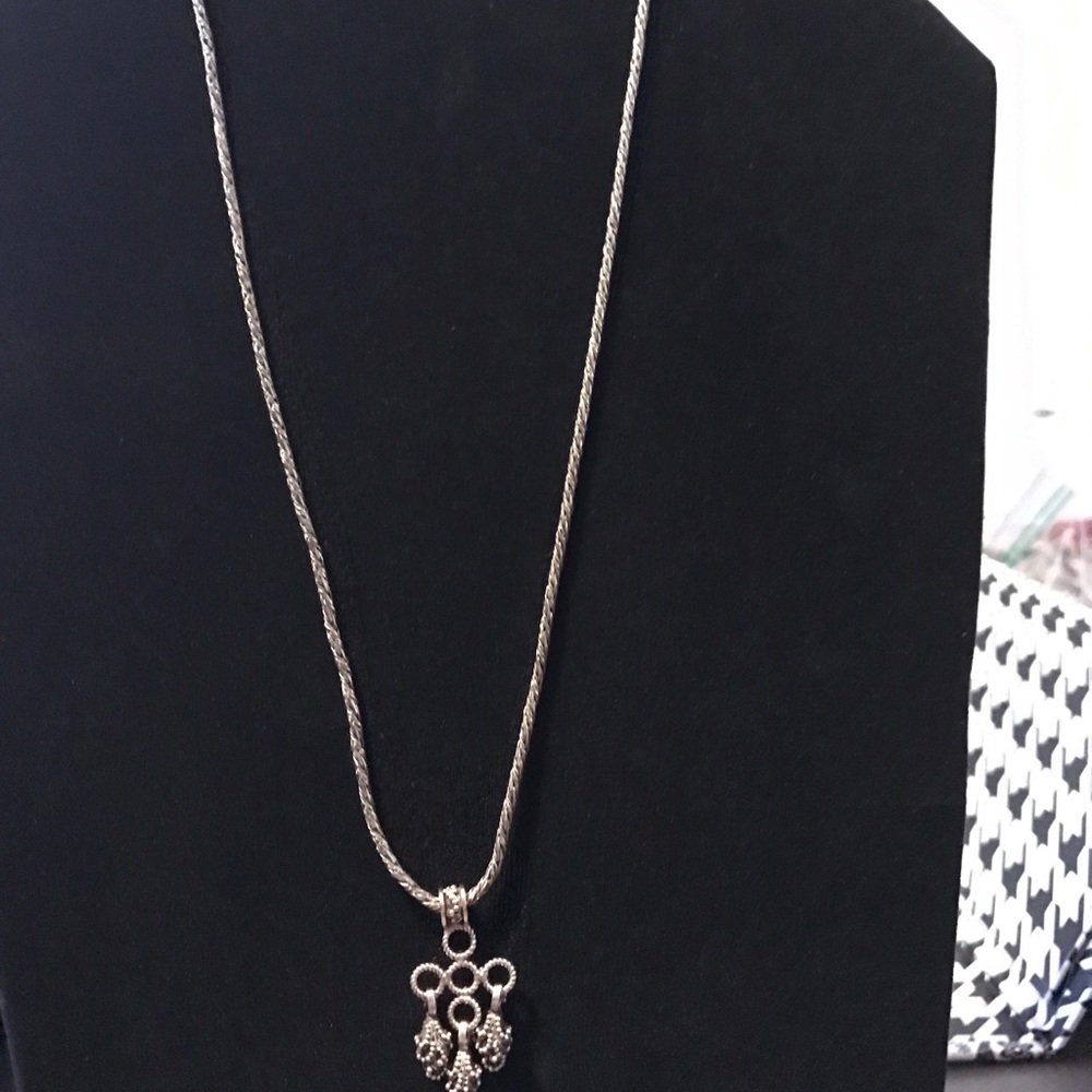 Lois Hill necklace-sterling silver