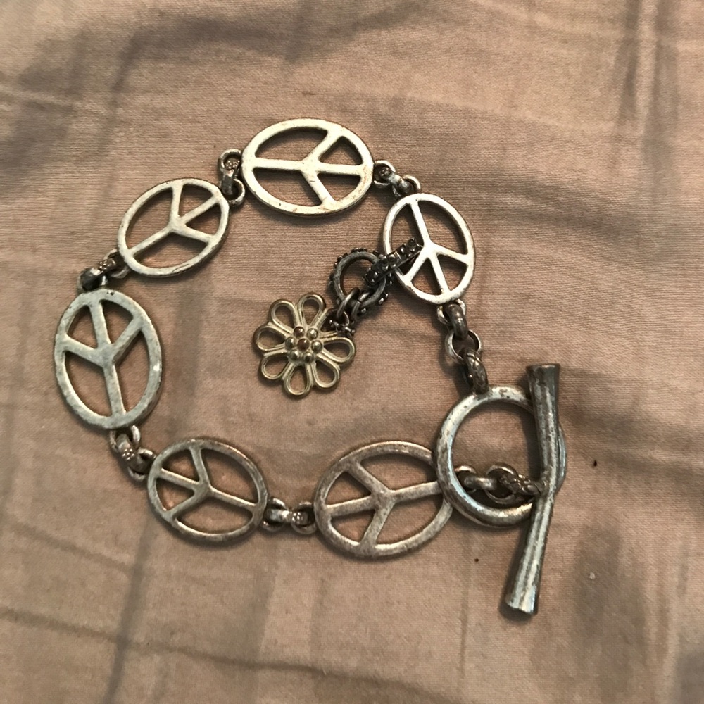 Lucky Brand Peace Bracelet