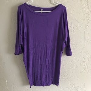 Purple Dolman Top