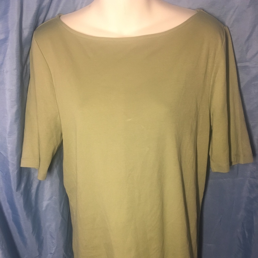 Lauren Ralph Lauren Womens GreenBlouse XL