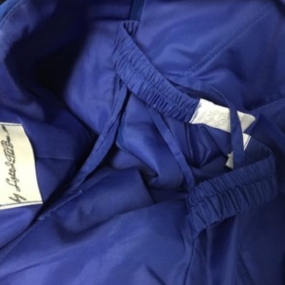 Royal Blue Dress with Sequins - Picture 3 of 4