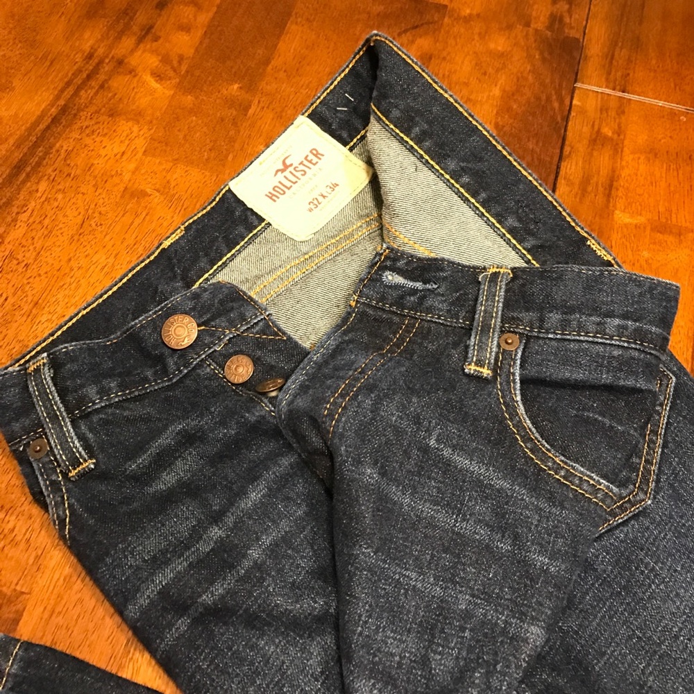 Hollister Men's jeans Dark wash