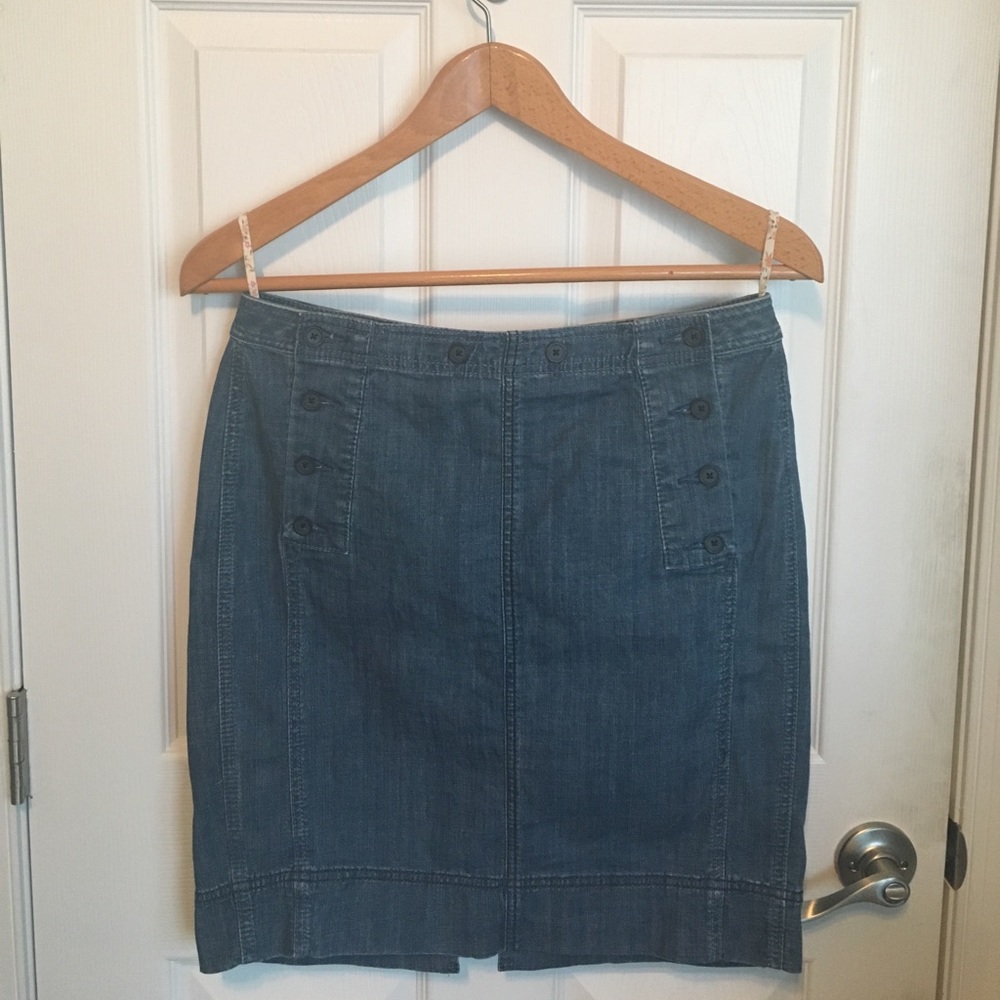 Free People Denim Skirt
