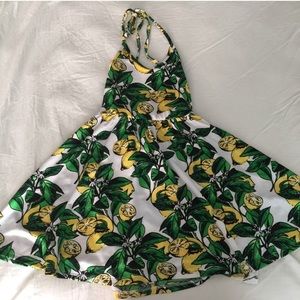 American apparel lemon dress