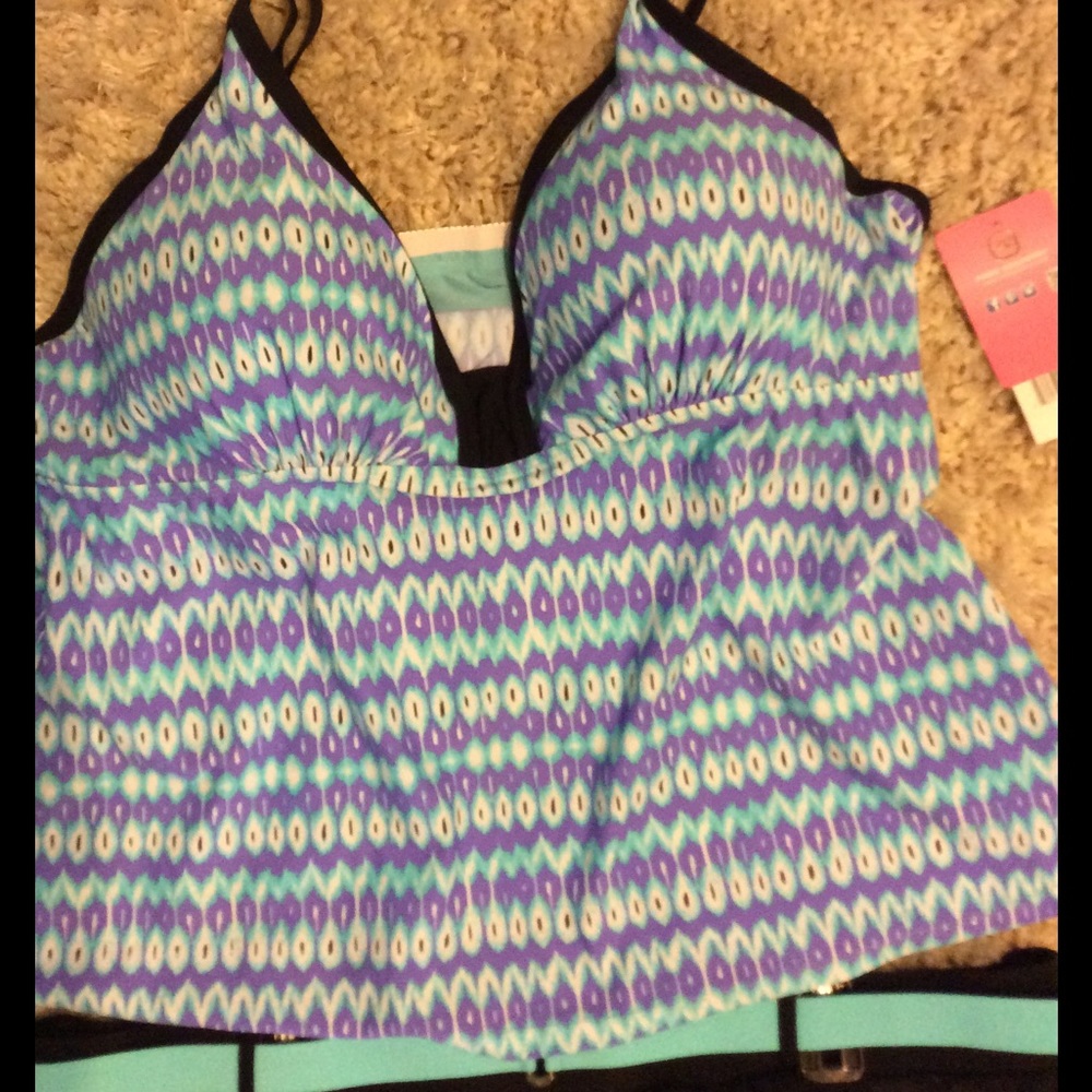 Free country Bathing Suit 3X - Picture 3 of 10