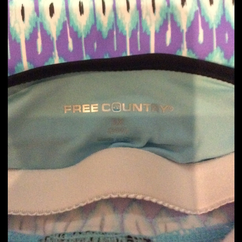 Free country Bathing Suit 3X - Picture 7 of 10