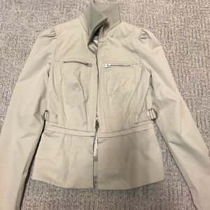Armani exchange detachable cropped jacket- women
