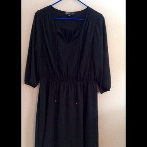 3/4 length sleeved black Jones NY dress