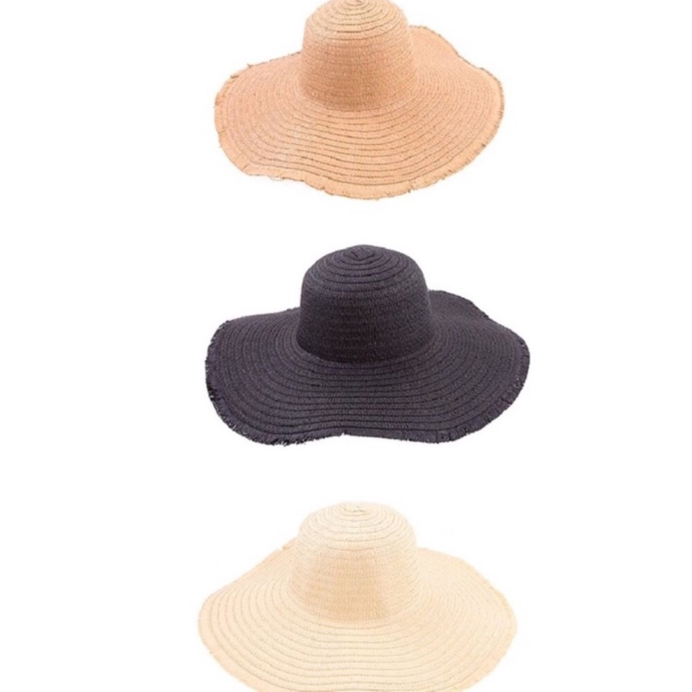 3 left! Oversized Floppy Straw Hat