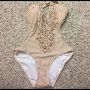 🍾 NEVER WORN NUDE ONE PIECE SWIMSUIT 🍾