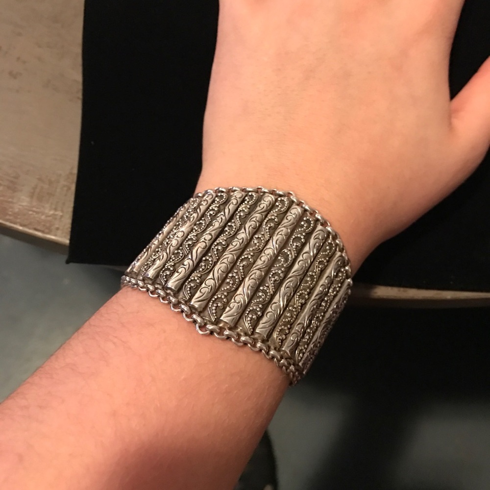 Lois Hill beautiful sterling silver bracelet