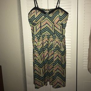 American rag multicolored dress