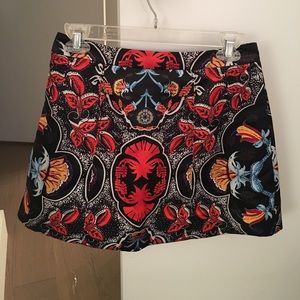 Alice + Olivia Multi Mini Skirt, Size 6