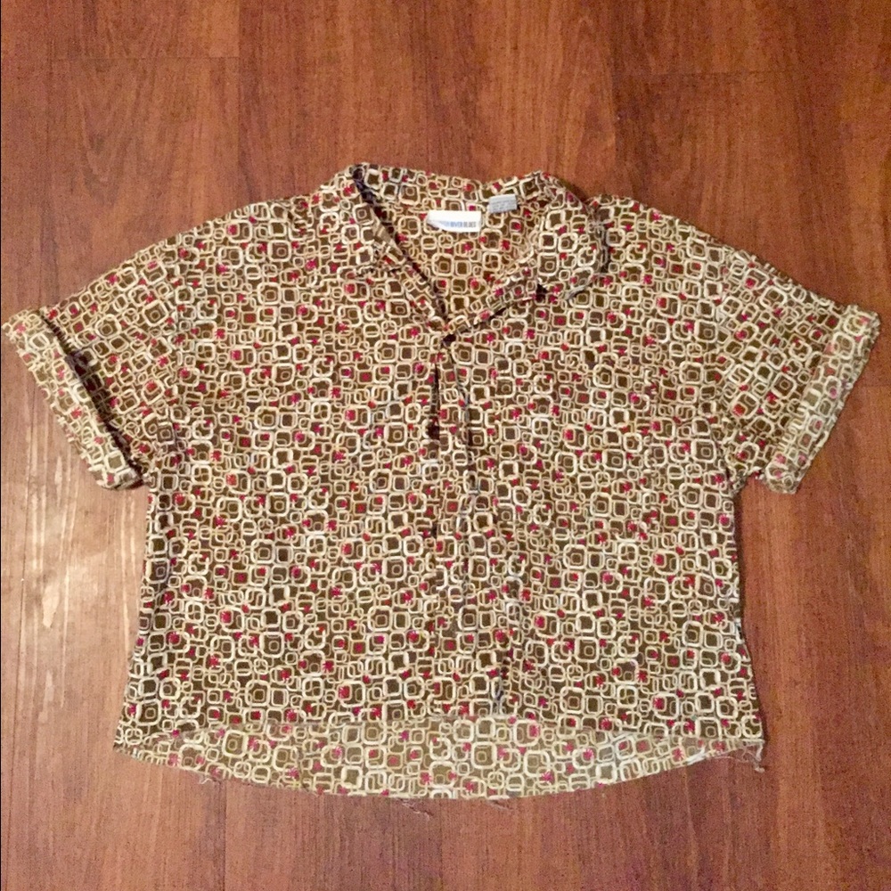 Vintage Men's Cropped Tee