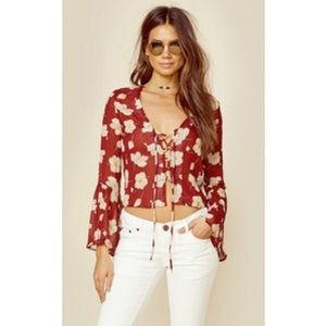 Flynn Skye Boston Silk Top