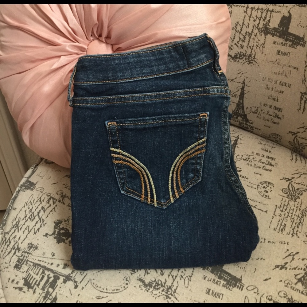 Hollister Dark Wash Bootcut Jeans