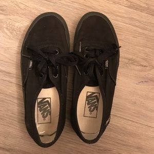 Black Vans