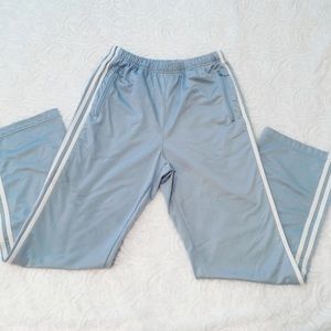 Adidas 3-Strip Light Blue Track Pants