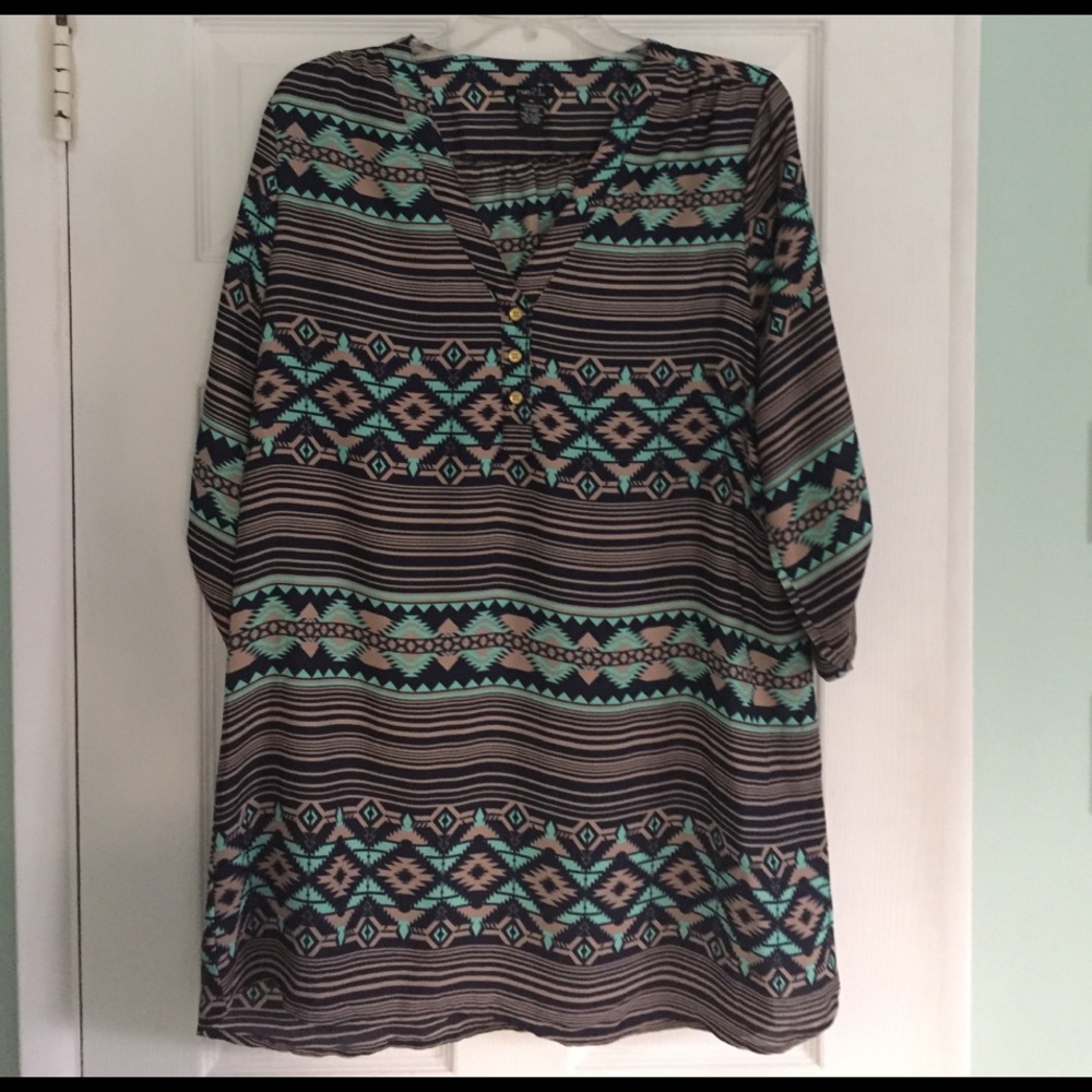 Rue 21 tribal blouse