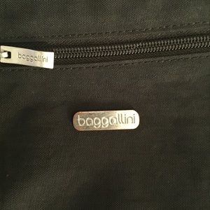 Baggallini black bag. 10"x10"