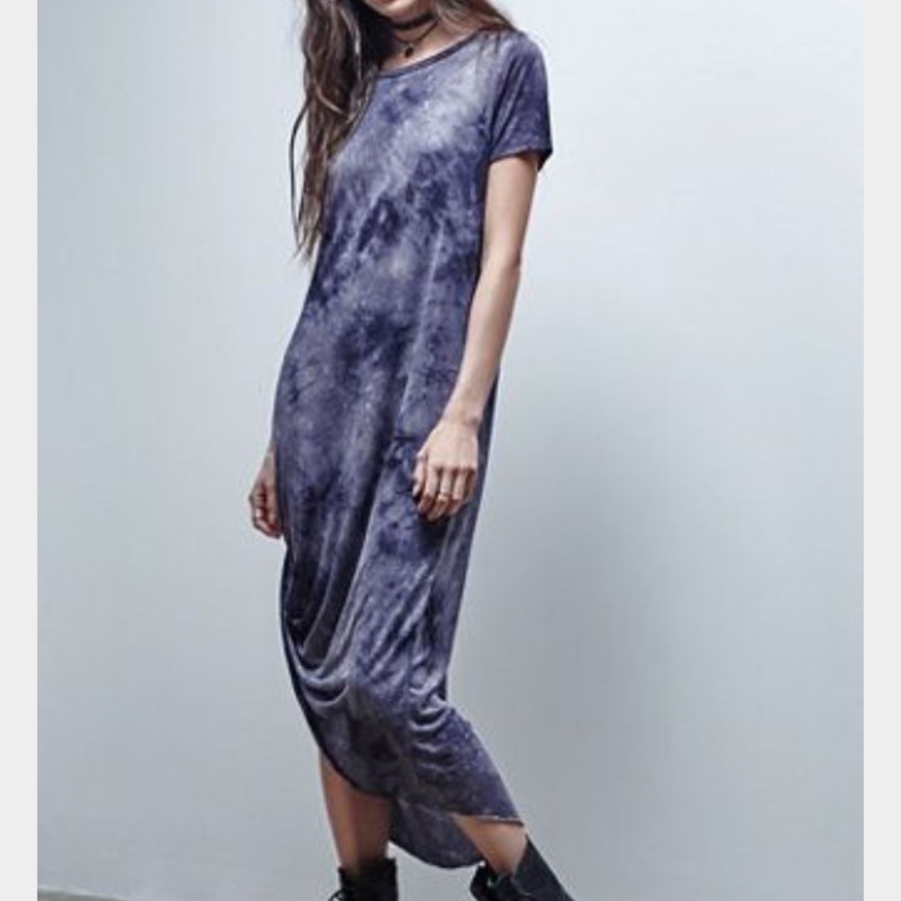 Gypsy Warrior tie dye maxi dress