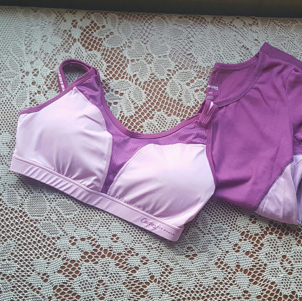 Curves for Women sports bra