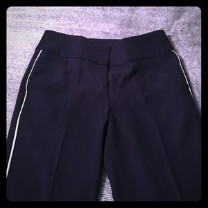 Ann Taylor 0 dress pants with piping