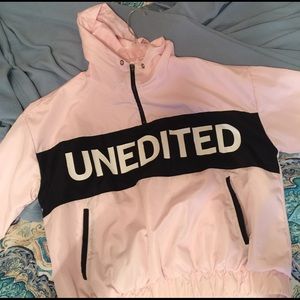 Pink "Unedited" Forever21 Hoodie