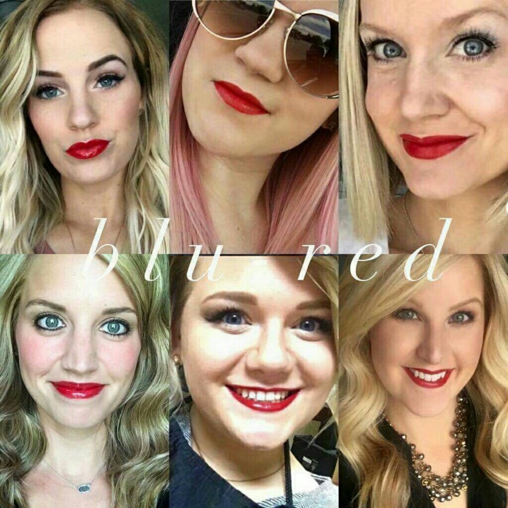 Blu red lipsense