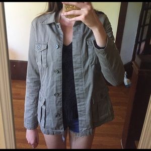 Khaki Green H&M Army/Utility Jacket